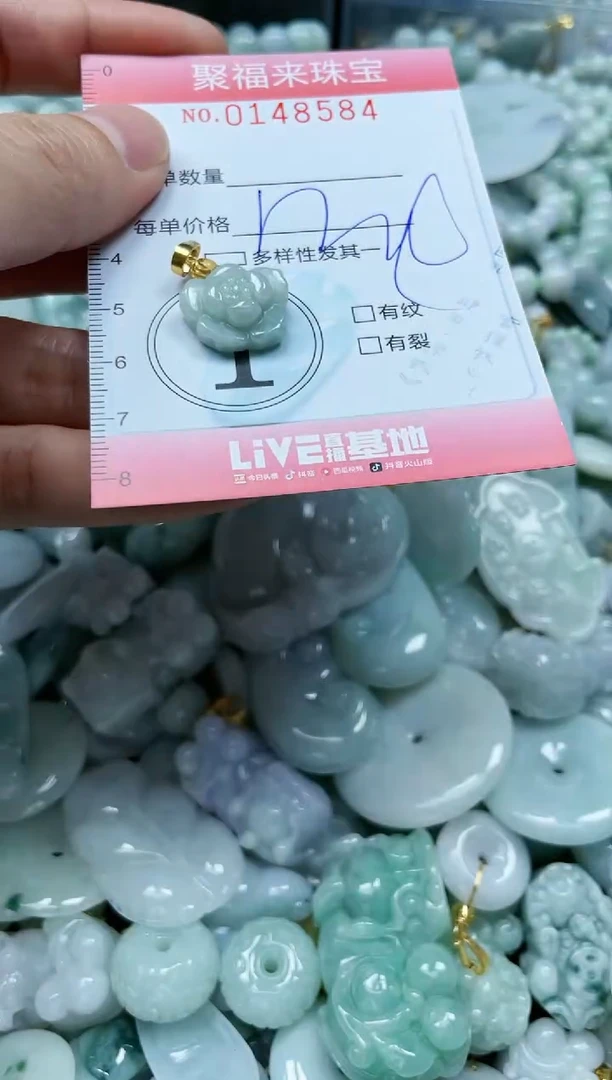 翡翠未镶嵌颈饰闪购0148584