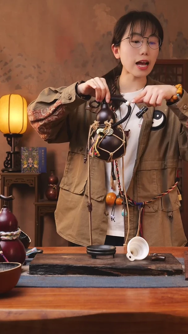 【闪购商品】346S号精品大漆葫芦防腐防渗装水茶酒