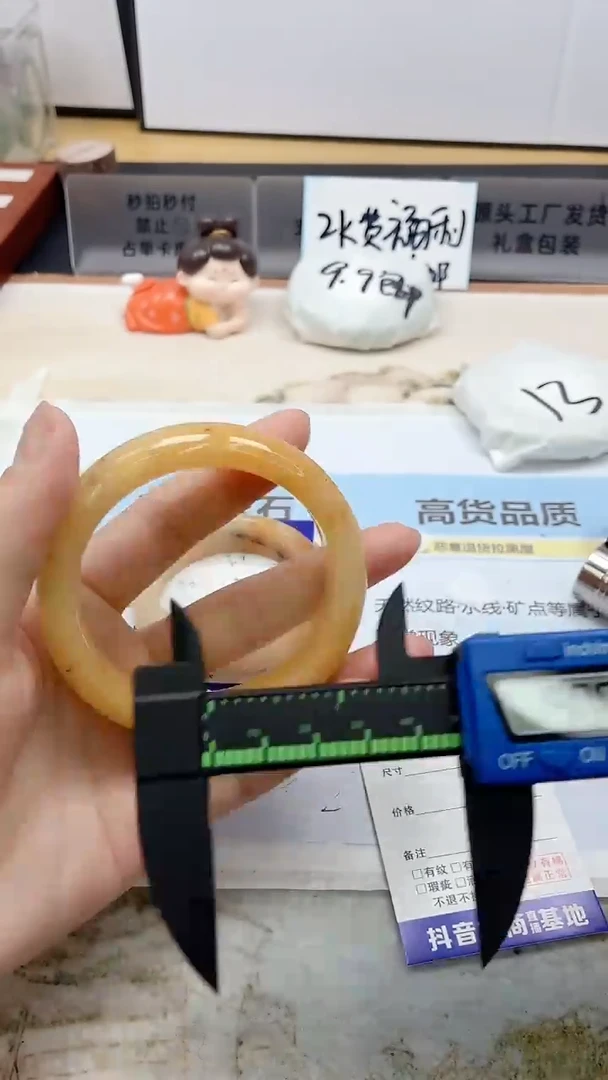 石英质玉手镯未镶嵌22/59.5（福利默认微瑕不退换）HL