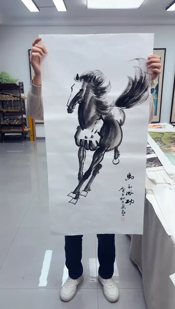 国画匠铜文心专属字画链接
