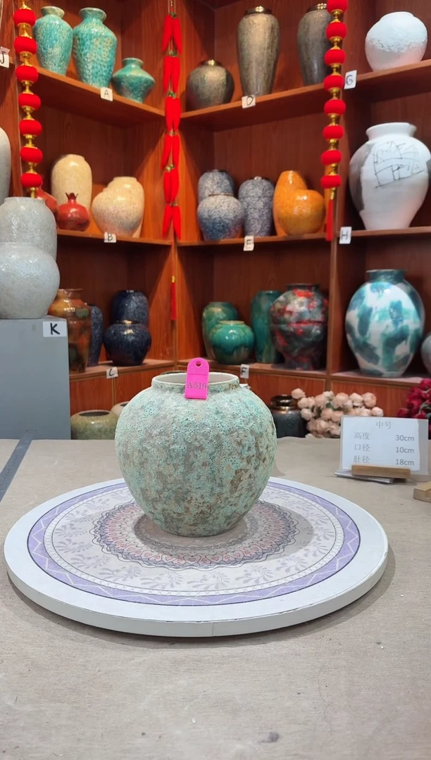 【闪购商品】瓶孤品 微瑕陶瓷花瓶 无花 a519