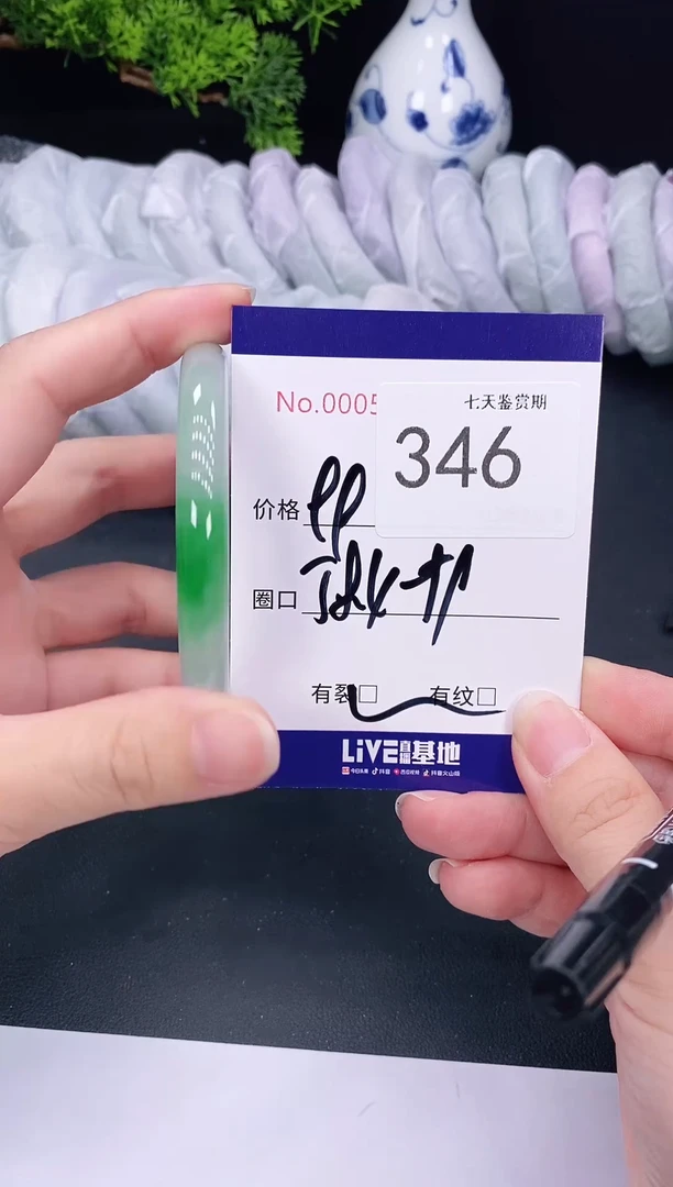未镶嵌手镯翡翠346
