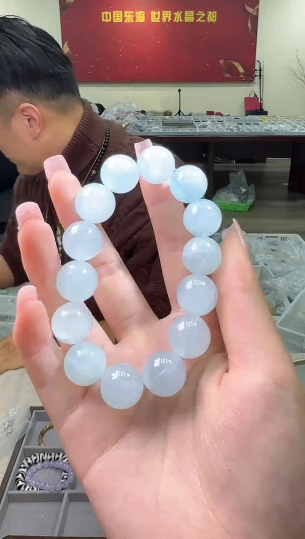 【闪购商品】海蓝宝石手链未镶嵌多样性发一件 413 14m+