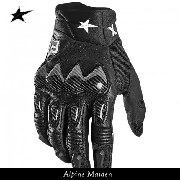正品现货A星Alpine Maiden纤维赛车越野耐磨透气摩托护具装备手套
