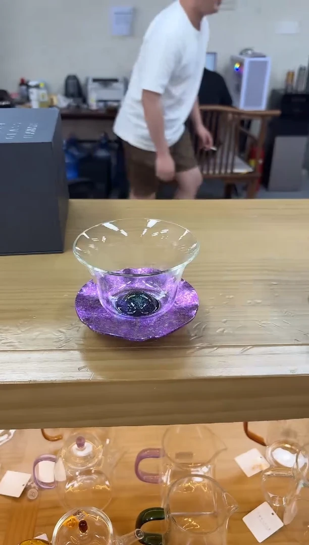 禾器-斑斓曜辰盖碗-星云紫
