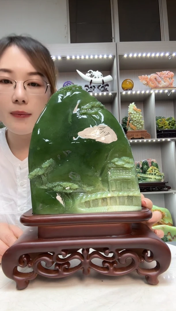 玉中式家居摆件装饰