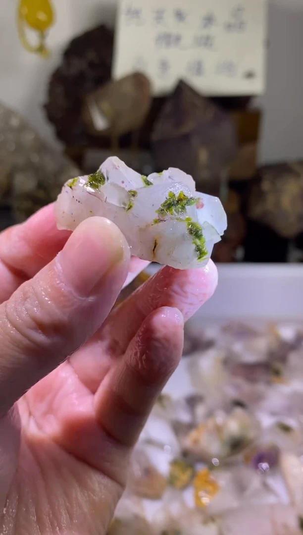 未镶嵌珠宝半成品水晶109号四川超七花园水晶