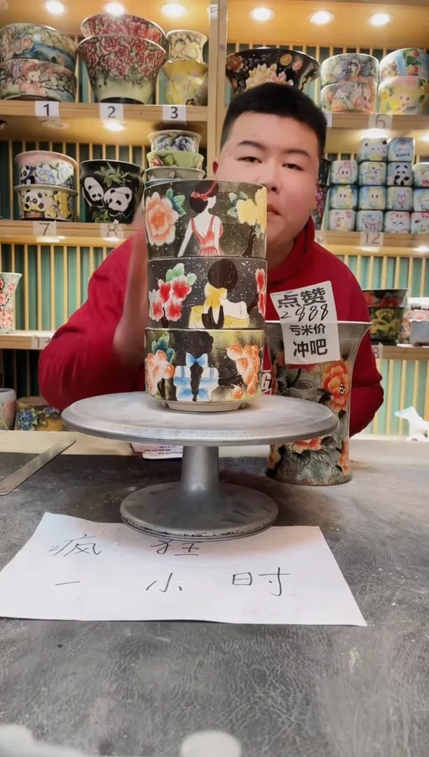 瓷片默认微瑕一物一拍0104-225