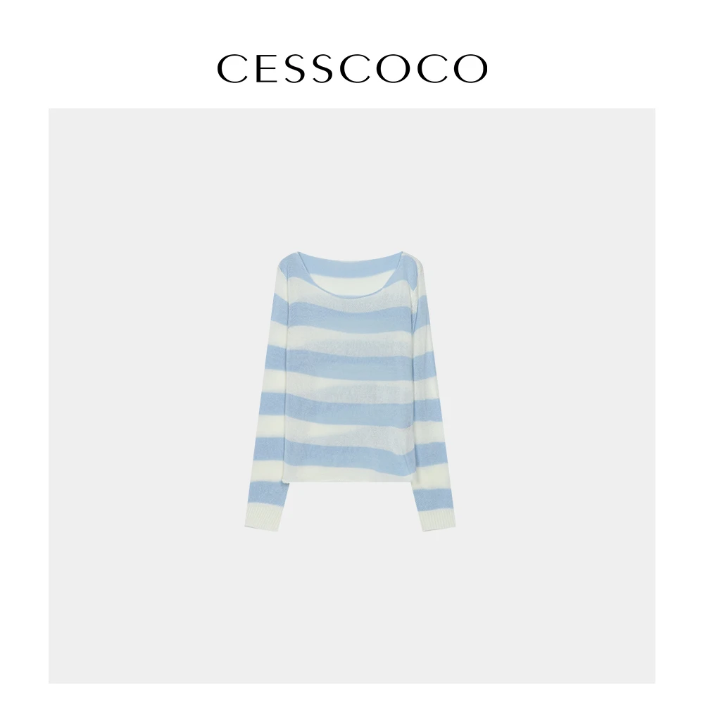 【赵老板专属】【CESSCOCO】针织上衣 S25120037