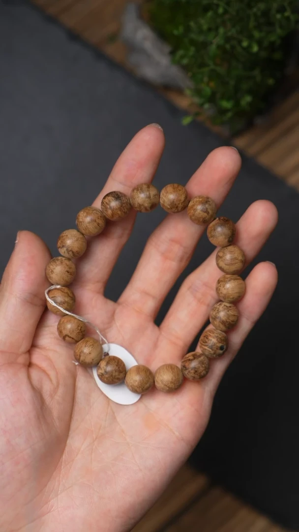 沉香手串L1017-2达拉干鹧鸪斑老料11.5/9g