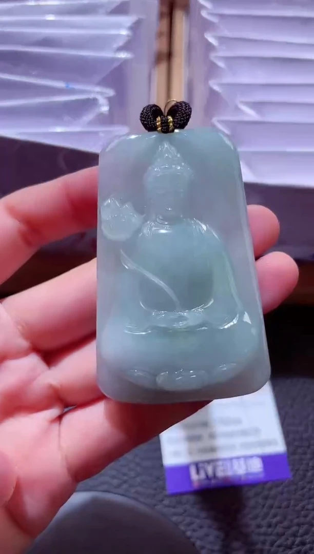 颈饰未镶嵌翡翠00003794素衣观音