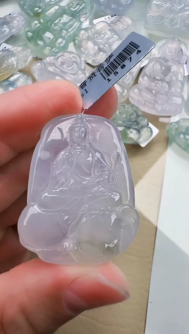 颈饰未镶嵌翡翠缅甸翡翠a货