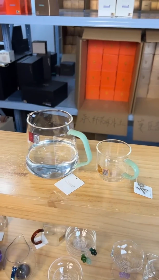 承轩茶海+逸杯1只 浅玉