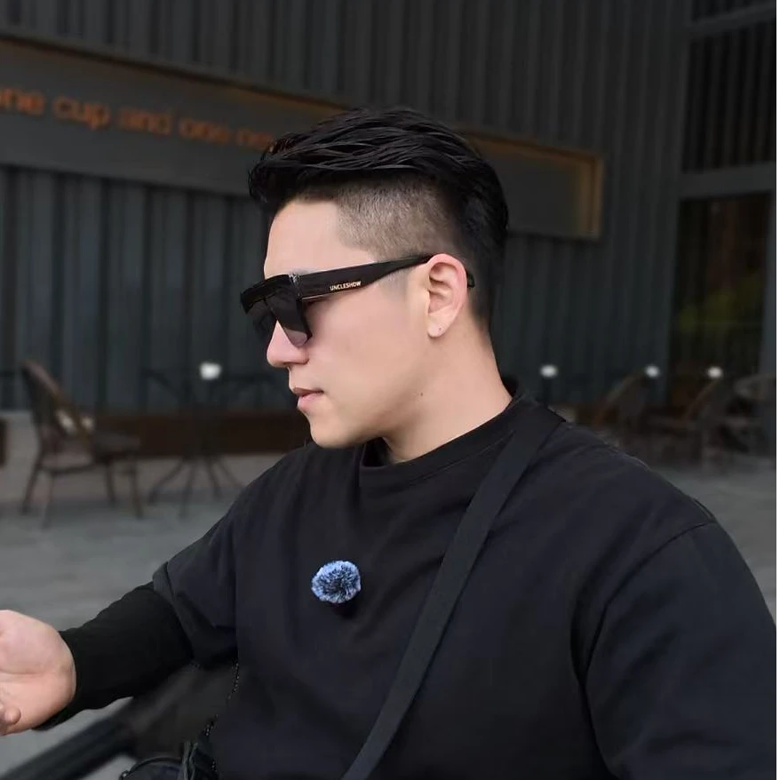 【友维专属*我敢】爆款大框显脸小方框时尚尼龙镜片防紫外线墨镜