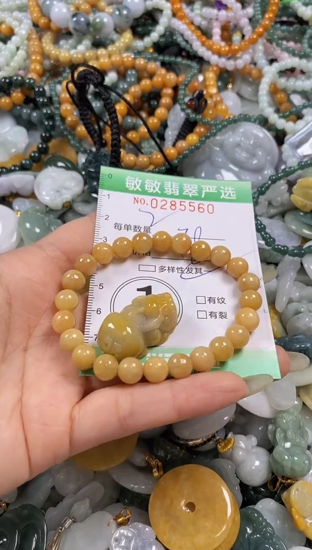 翡翠未镶嵌颈饰闪购0285560多样性发其一