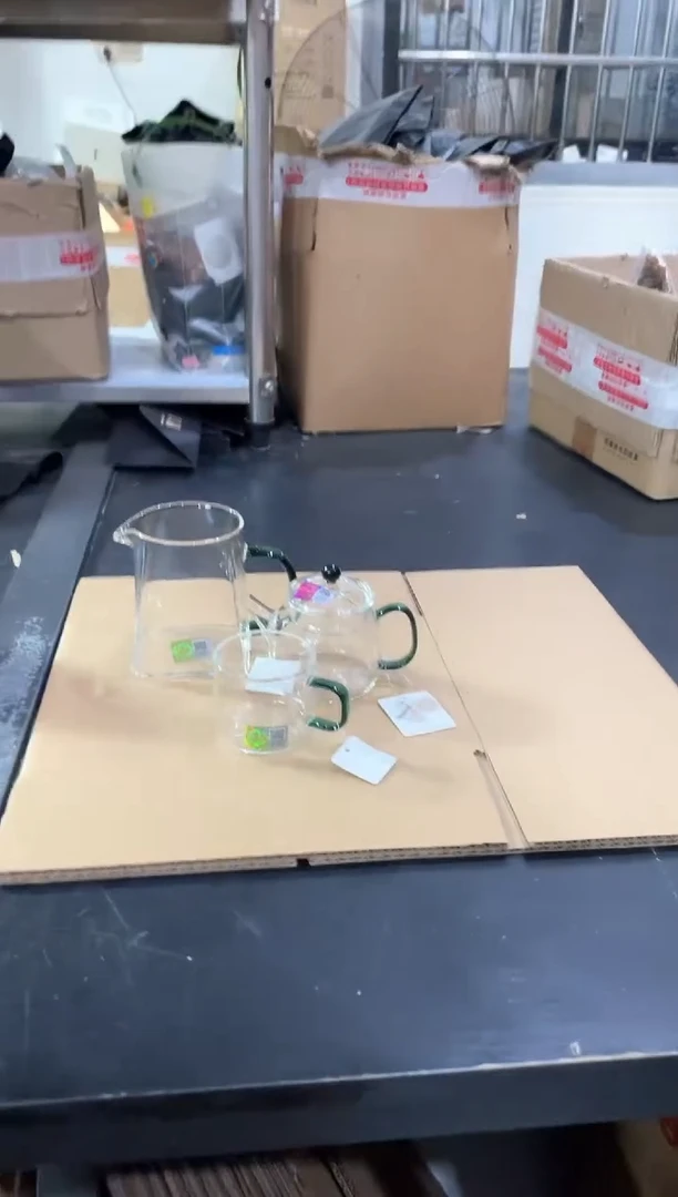 禾器言卿壶墨绿色+禾器瀚然墨绿色+禾器清禾杯一个装墨绿色