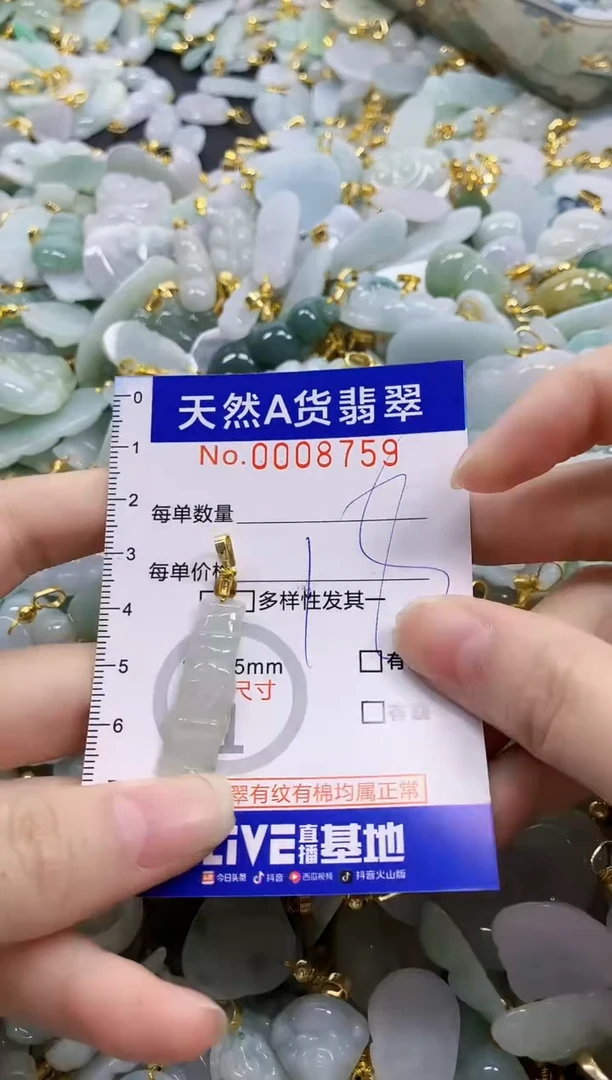 颈饰未镶嵌翡翠天然A货翡翠