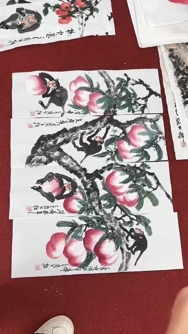 国画李火庆/国画/花鸟