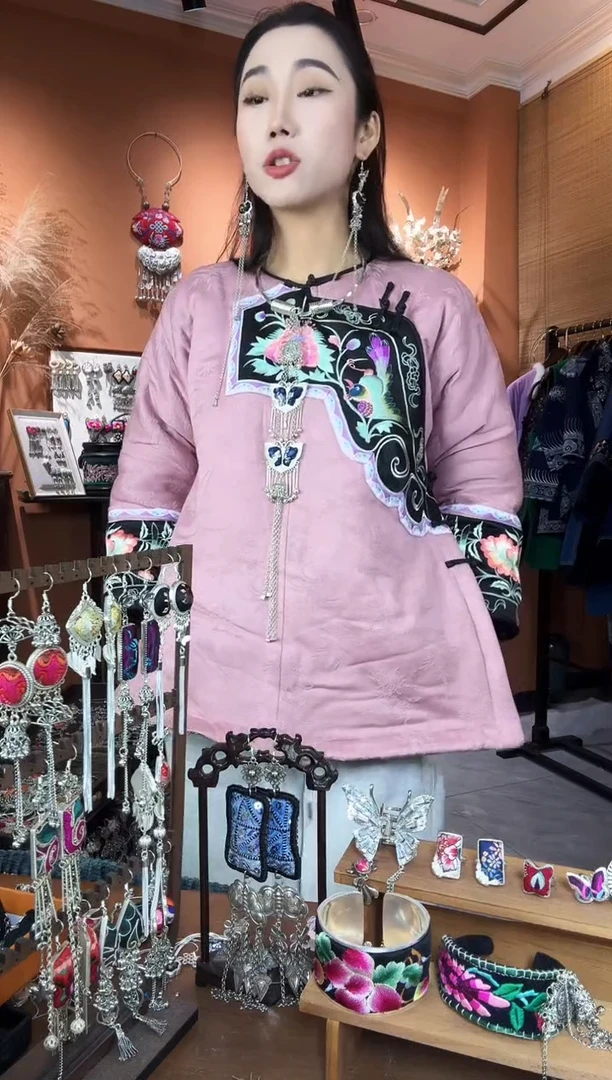 【闪购商品】织绣纯手工民族风耳环服装