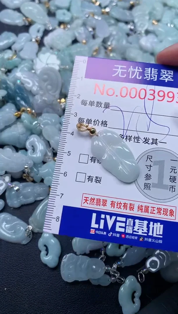 颈饰未镶嵌翡翠3993