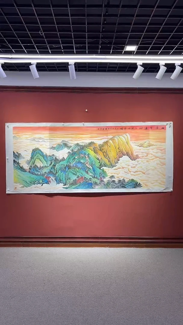 【闪购商品】国画孙桂国老师国画作品，带合影证书6-74