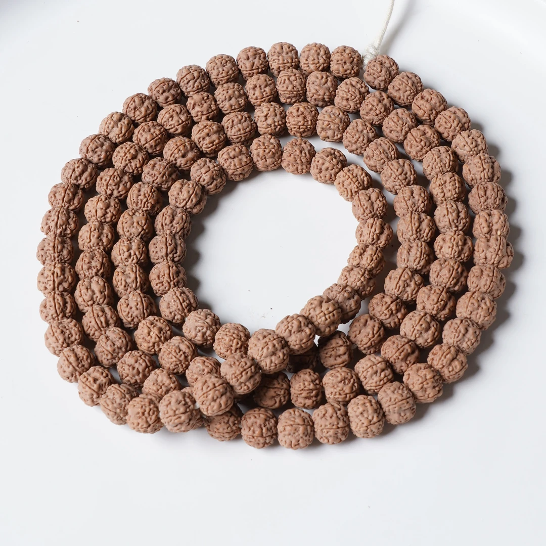 A335老树梅花长串小金刚菩提手串尺寸9-9+mm