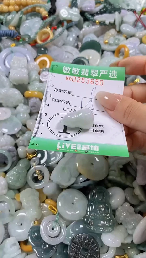 翡翠未镶嵌颈饰闪购0253650