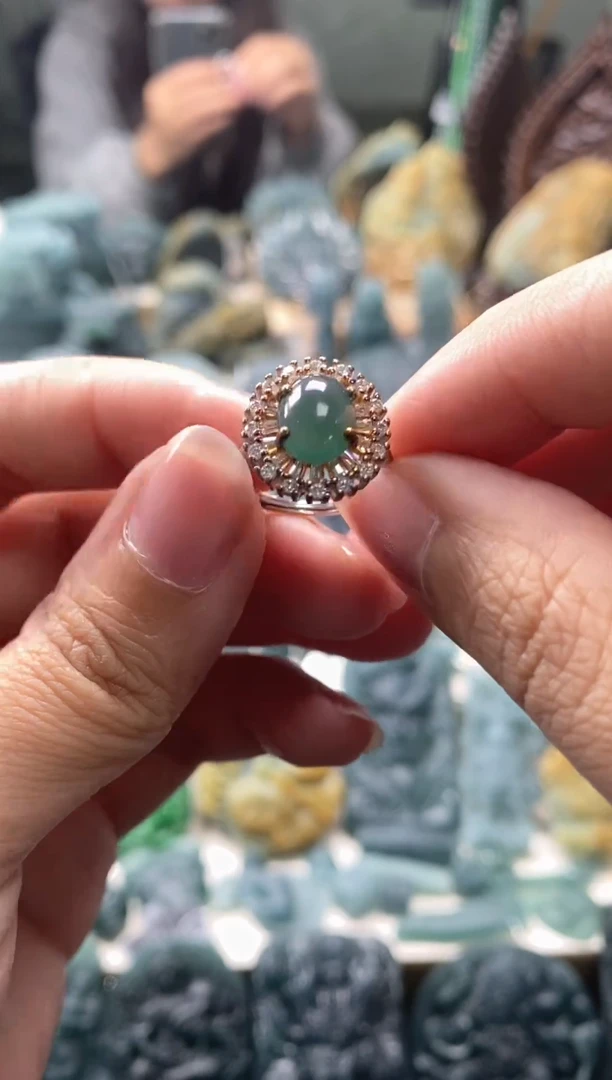 颈饰银S925镶嵌翡翠翡翠