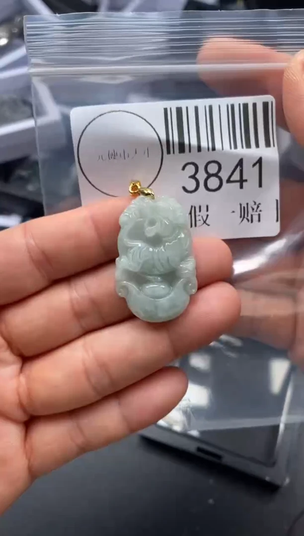 吊坠(不含链)未镶嵌翡翠3841