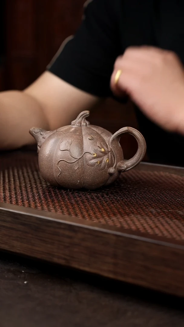 茶壶紫砂岩中泥南瓜