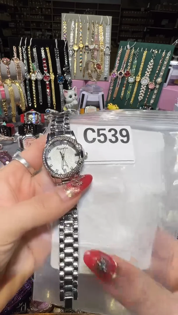 石英机芯不锈钢不锈钢直播定闪专用