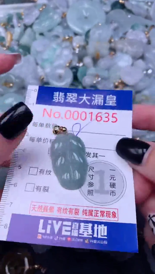 颈饰未镶嵌翡翠1635
