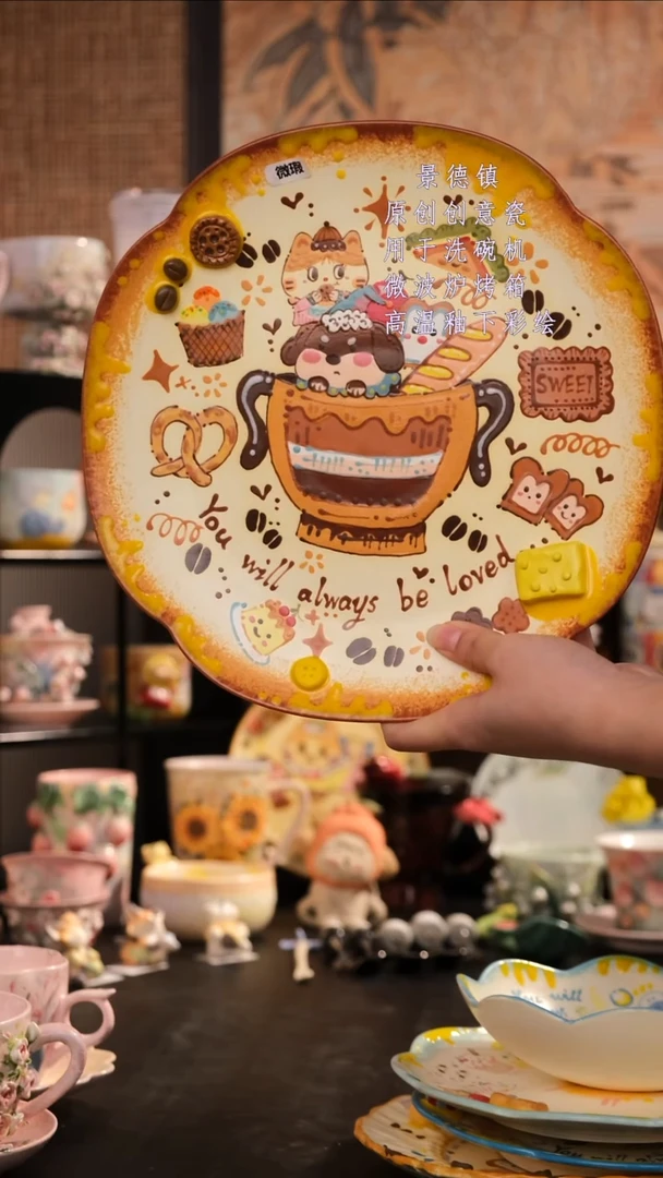 摆件陶A****商旺的可以陶瓷设计师款