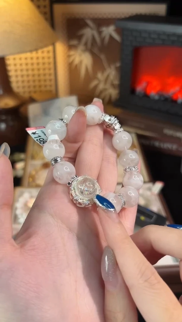 合金手链水晶魔盒雪花