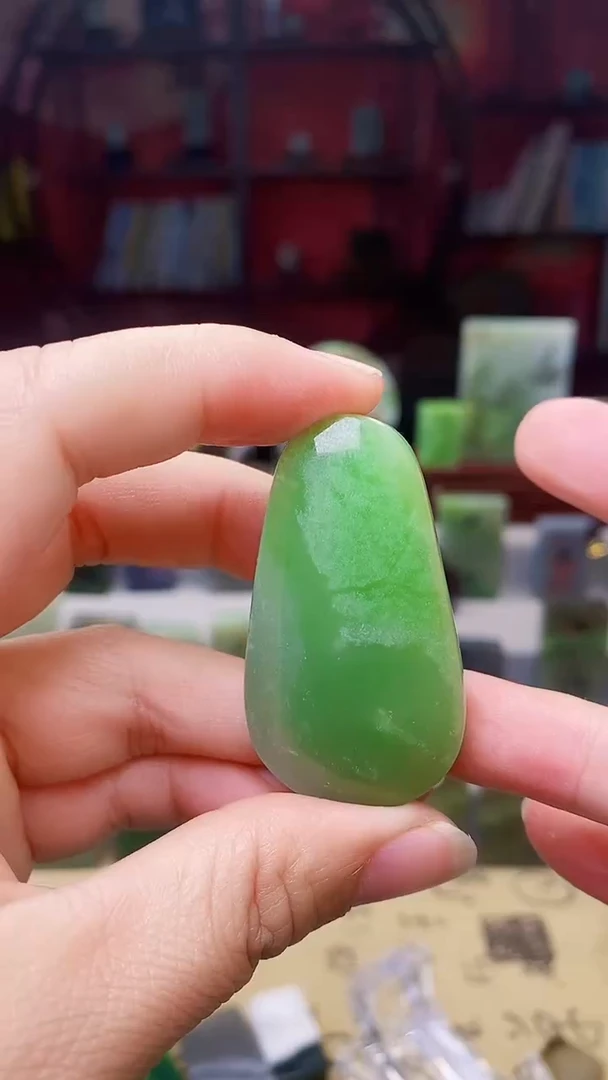 和田玉未镶嵌挂件49