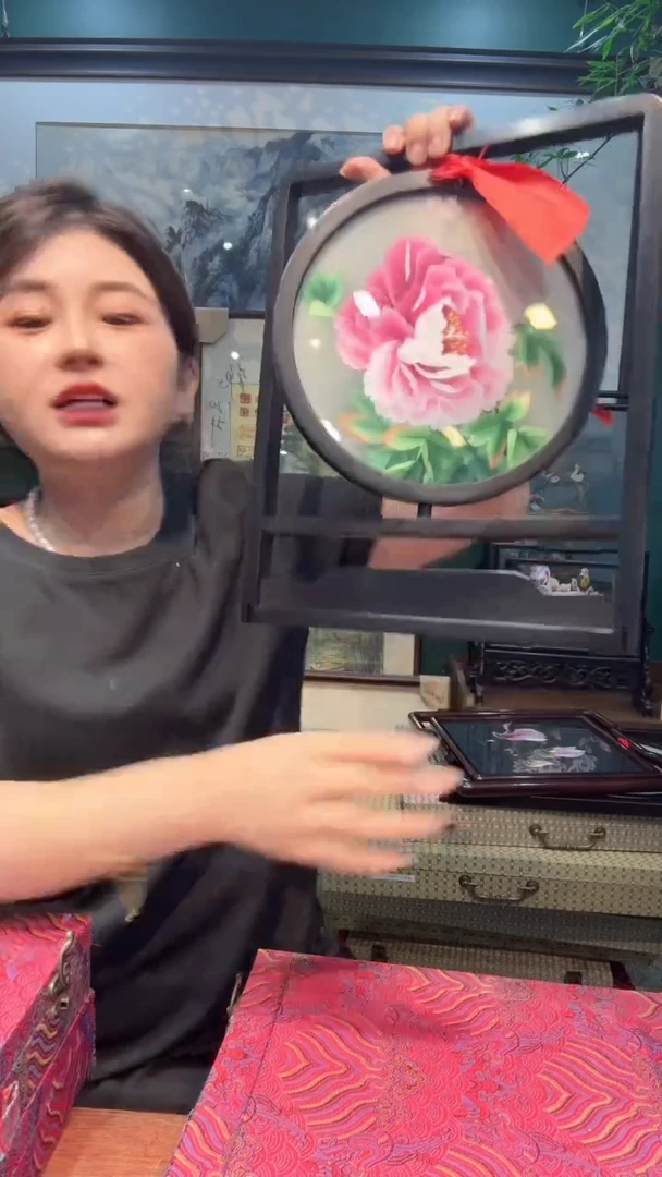 刺绣非遗苏绣手工刺绣