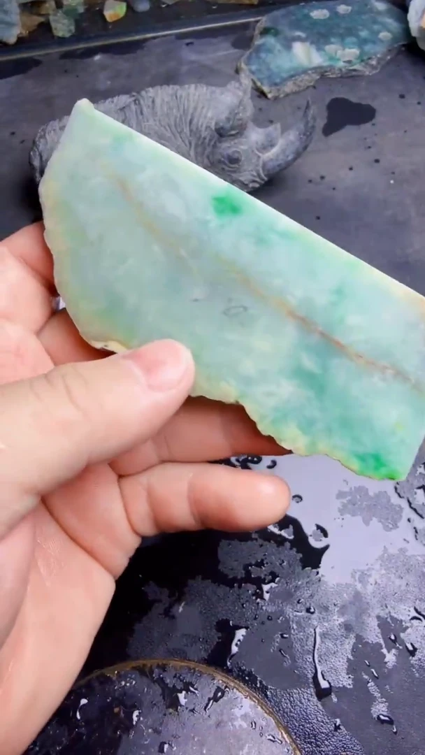 未镶嵌挂件翡翠天然翡翠073