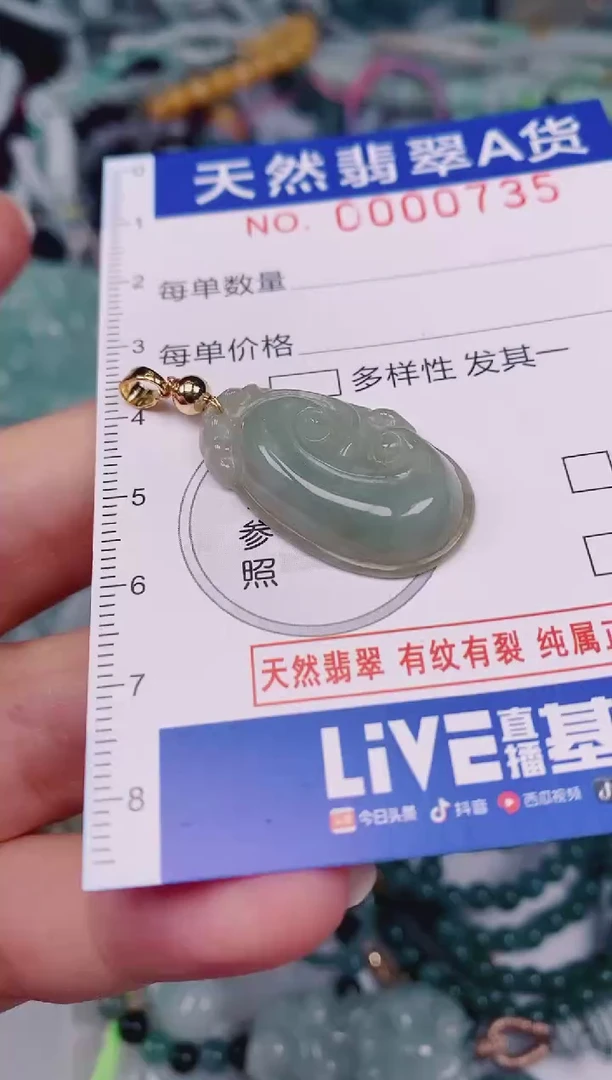 颈饰未镶嵌翡翠00000735
