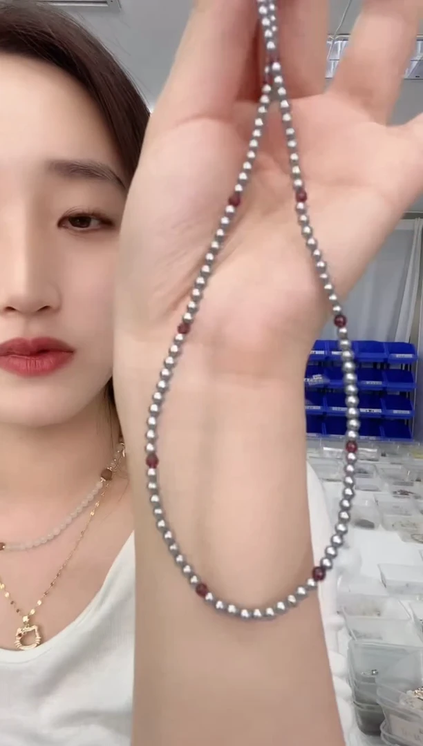 淡水珍珠手绳未镶嵌天然珠宝多样性发其一