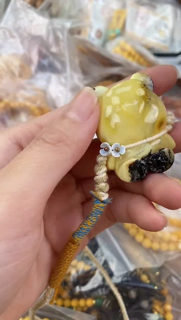 裸石琥珀未镶嵌天然琥珀蜜蜡