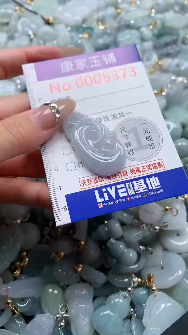 翡翠未镶嵌吊坠(不含链)5373