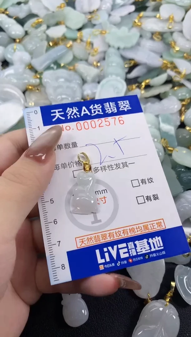 翡翠未镶嵌颈饰天然A货翡翠