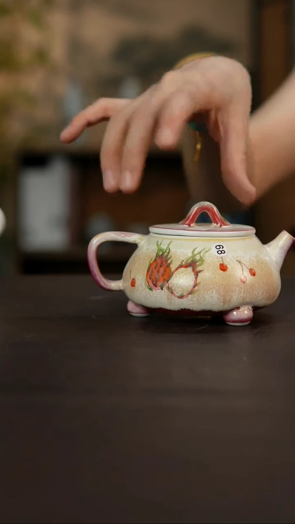 杯景德镇陶瓷杯碗柴烧多人