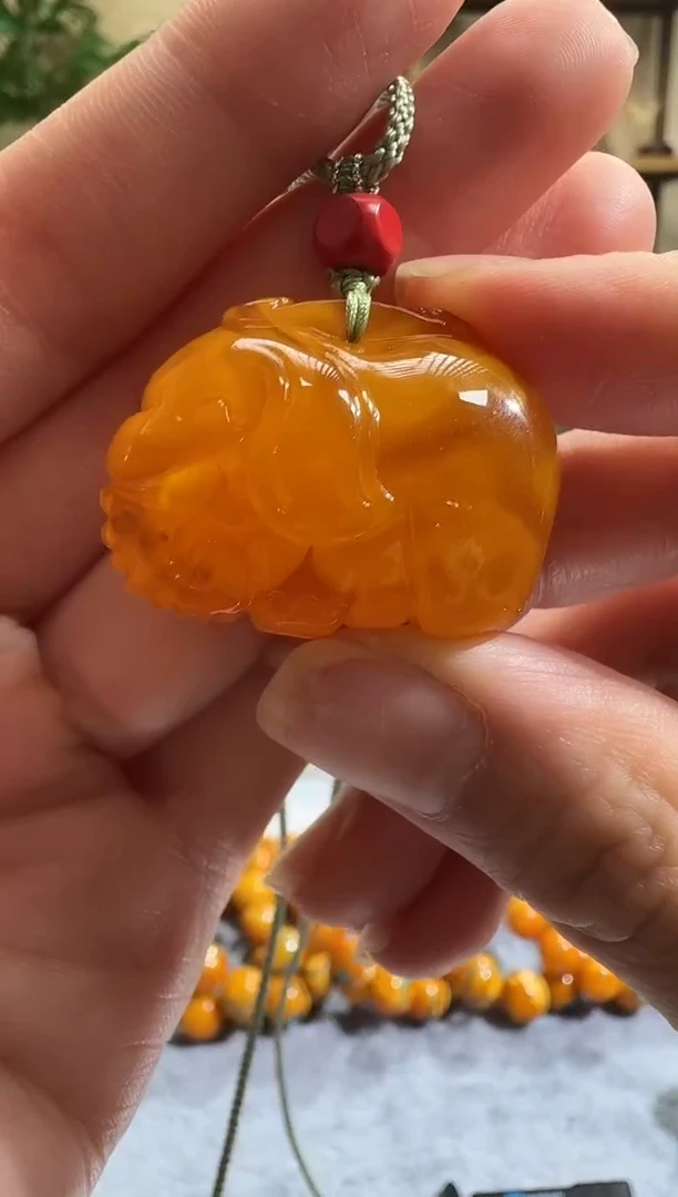 未镶嵌颈饰蜜蜡122天然蜜蜡珠宝奇石假一赔十