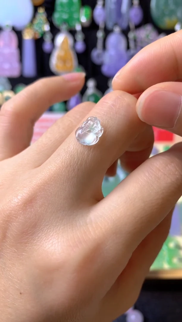 【闪购商品】定制翡翠未镶嵌1裸玉（客户意向镶嵌）