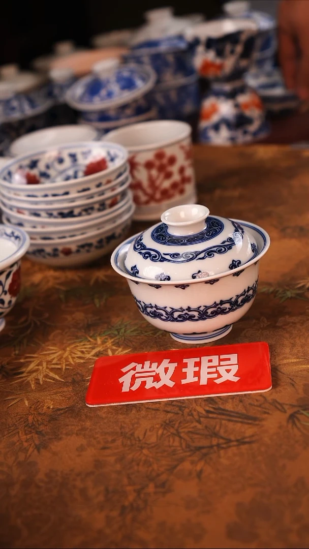 景德镇手工手绘茶器-100