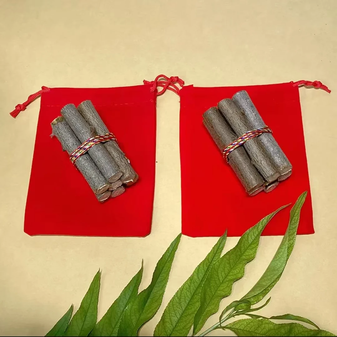 正宗桃树东南桃木枝五色线家用随身 床头室内