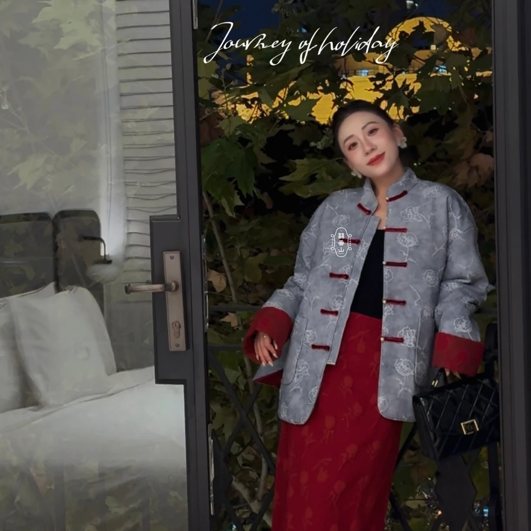 【囍番山·2024·冬季】山花盈·棉服