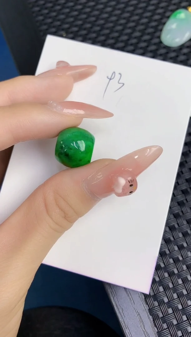 颈饰未镶嵌翡翠缅甸天然翡翠A货