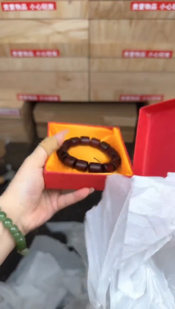 小叶紫檀桶珠商品链接@@YS975